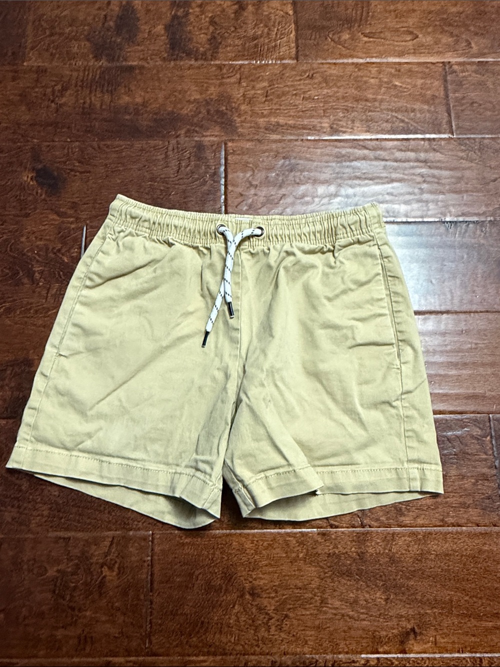 crown & ivy Khaki Drawstring Men’s Shorts